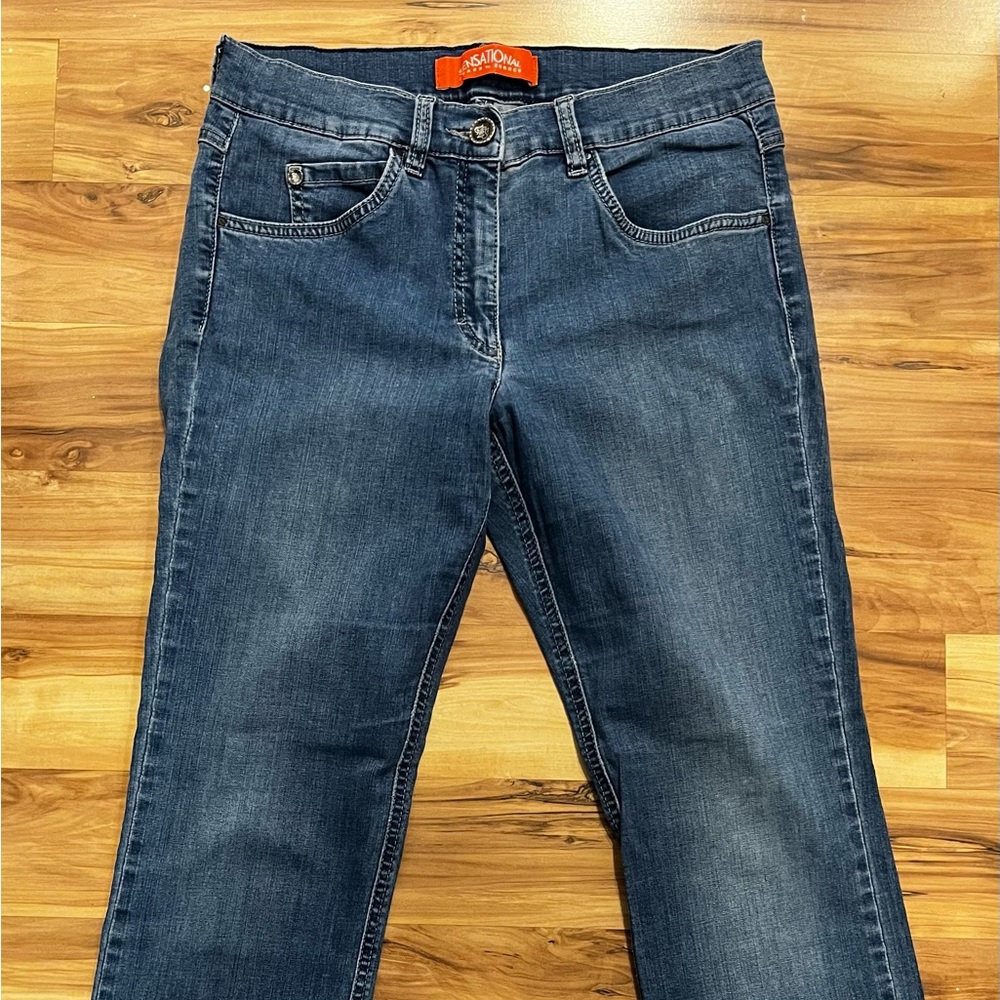Sensational Jeans by Zerres. Stretch, straight leg